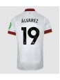 West Ham United Edson Alvarez #19 Alternativní Dres 2024-25 Krátký Rukáv